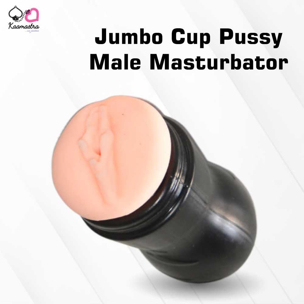 Jumbo cup masturbator for men on Kaamastra 