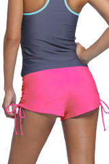 Kaamastra Rosy Ruched Side Swimsuit Bottom