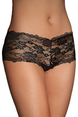 Kaamastra Black Lace Naughty Knicker