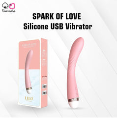 Kaamastra SPARK OF LOVE Silicone USB Vibrator