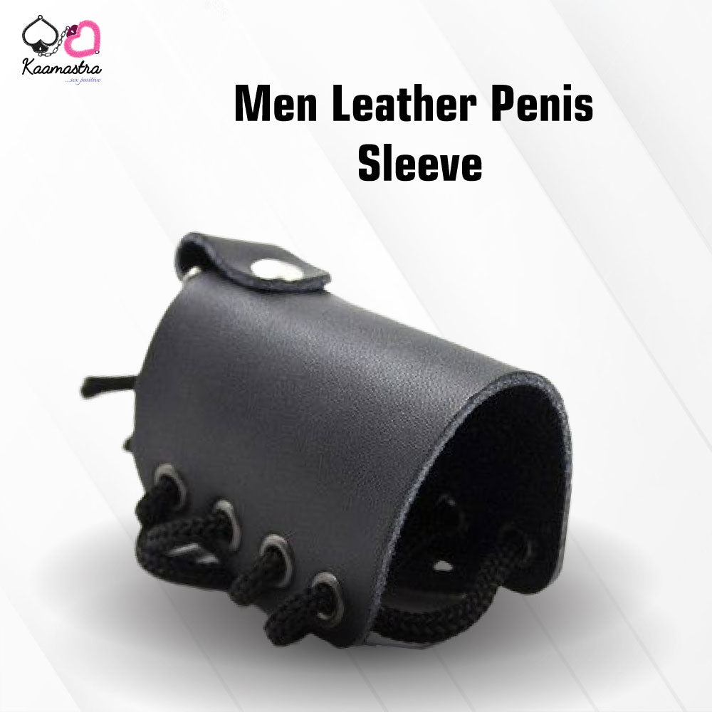 Kaamastra Men Leather Penis Sleeve