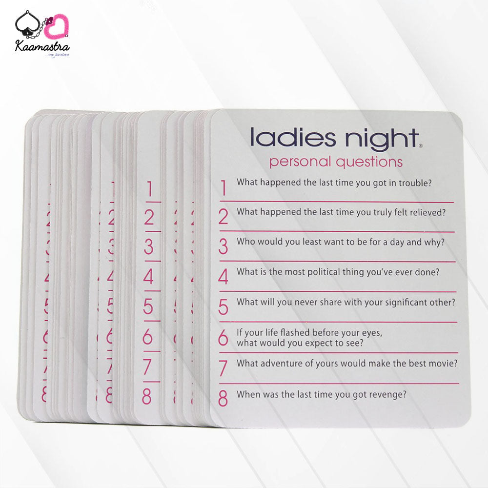 Kheper Games Ladies Night Personal Questions