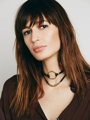 Kaamastra Leather Choker