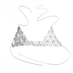 Kaamastra Vintage Chain Necklace Bikini Sexy Nipple Jewelry