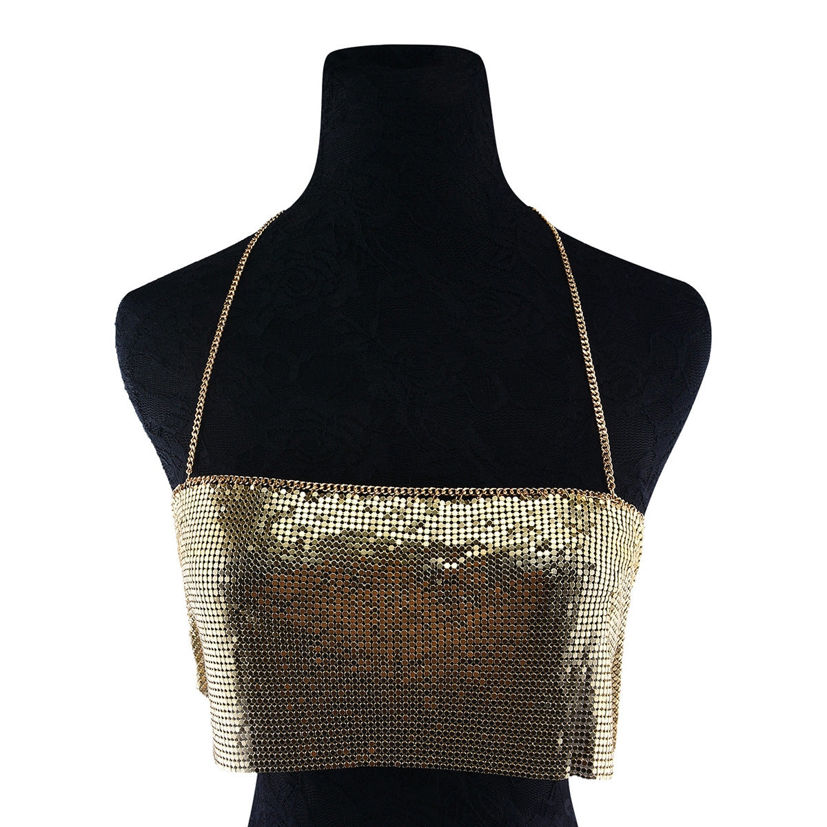 Kaamastra Gold Sequins Bra