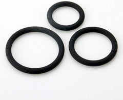 Kaamastra Black Silicone Tricyclic Penis Ring