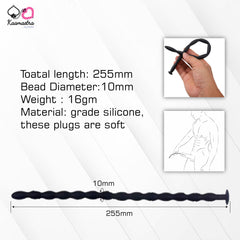 Kaamastra 10mm Silicone Catheter Urethral Sounding - Pack of 1