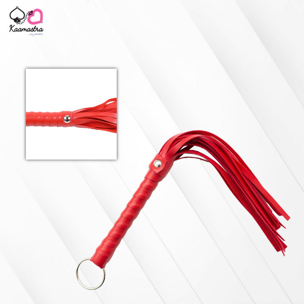 Kaamastra 10 inch Fetish whip Red
