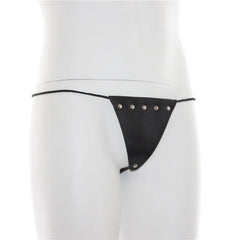 Kaamastra Leather Studded Thong