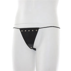 Kaamastra Leather Studded Thong
