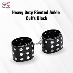 Kaamastra Heavy Duty Riveted Ankle Cuffs
