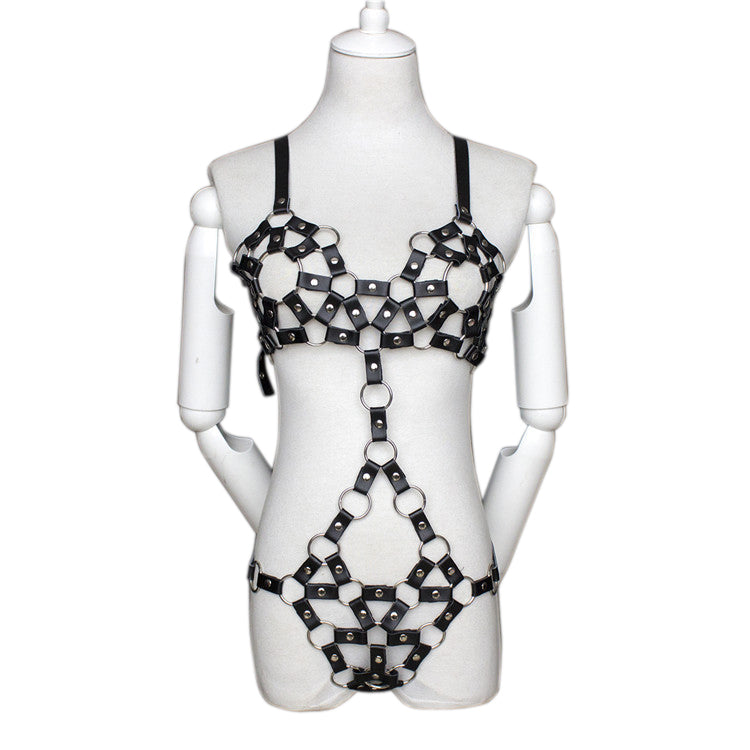 Kaamastra Sexy Riveted Open Teddy