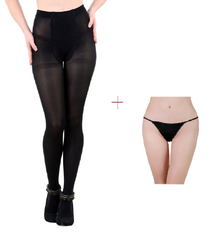 Kaamastra Black Tights & Free Thong