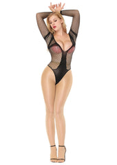 Kaamastra Black diamond net half Body-stocking & Free Thong