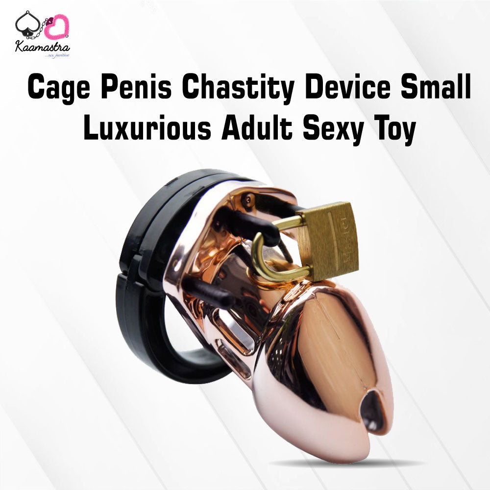 Kaamastra Cage Penis Chastity Device Small Luxurious Adult Sexy Toy