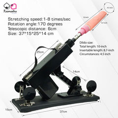 Kaamastra Women Love Sex Machine (Black)