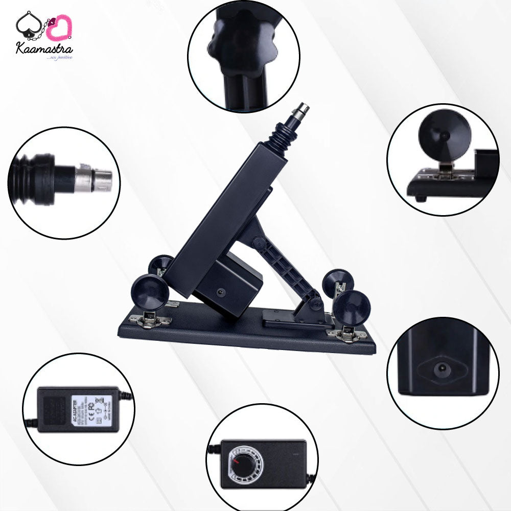 Kaamastra Women Love Sex Machine (Black)