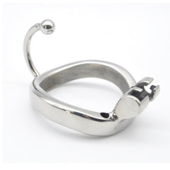 Kaamastra Men's Stainless Steel With Catheter Curved Chasing Lock