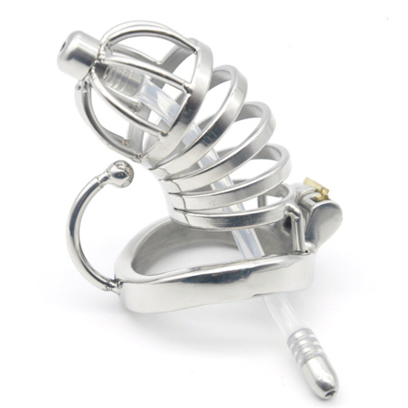 Kaamastra Men's Stainless Steel With Catheter Curved Chasing Lock