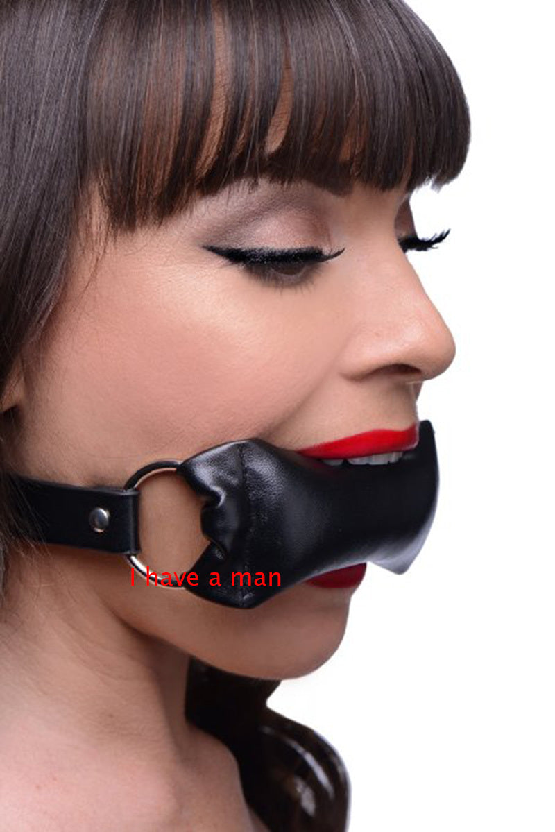 Kaamastra Padded Pillow Mouth Gag -Black