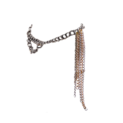 Kaamastra Casual Gold Color Draping Chain Anklet