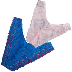 Kaamastra Women's G-String Panties Thongs Underwear (Pack Of 2)