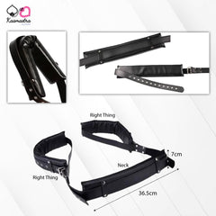 Kaamastra Leather Neck and Leg Restrainer