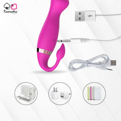 Kaamastra Pink Rabbit Double Motor Vibrations Sex Toy for Women