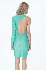 Kaamastra One Sleeve Bold Bandage Dress
