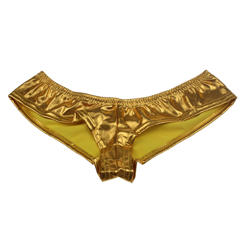 Kaamastra Hot Sexy Metallic Underwear Golden