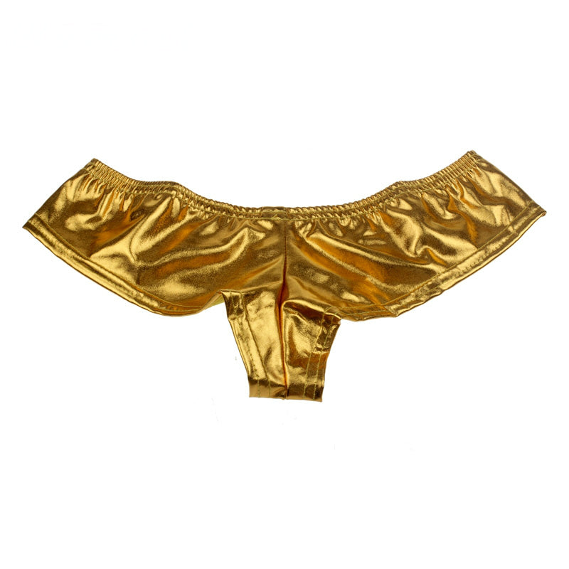 Kaamastra Hot Sexy Metallic Underwear Golden