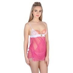 Kaamastra sheer lace see through baby doll for women