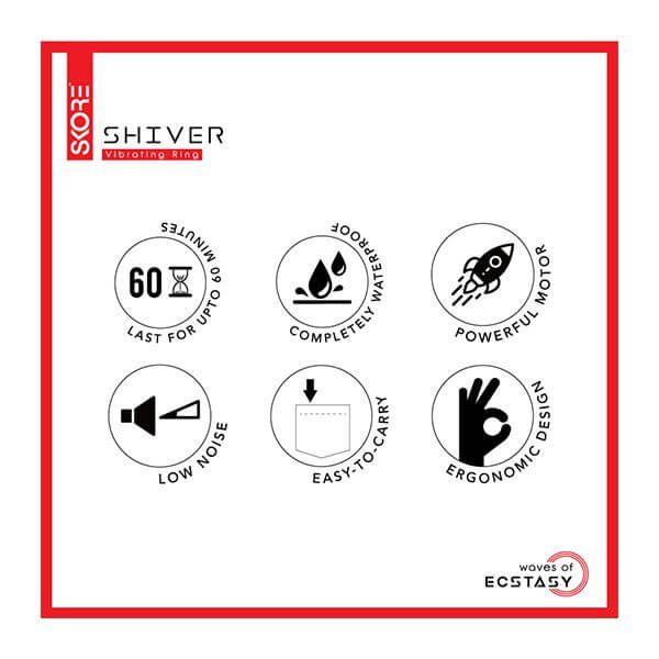 Skore SHIVER Vibrating Ring