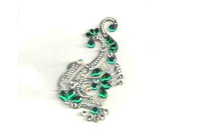 The Green and Silver Body Jewel
