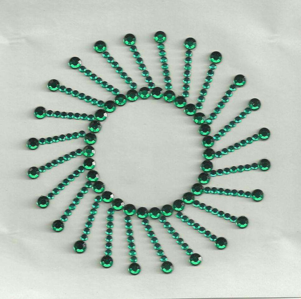 The Green Crystal Navel Jewel